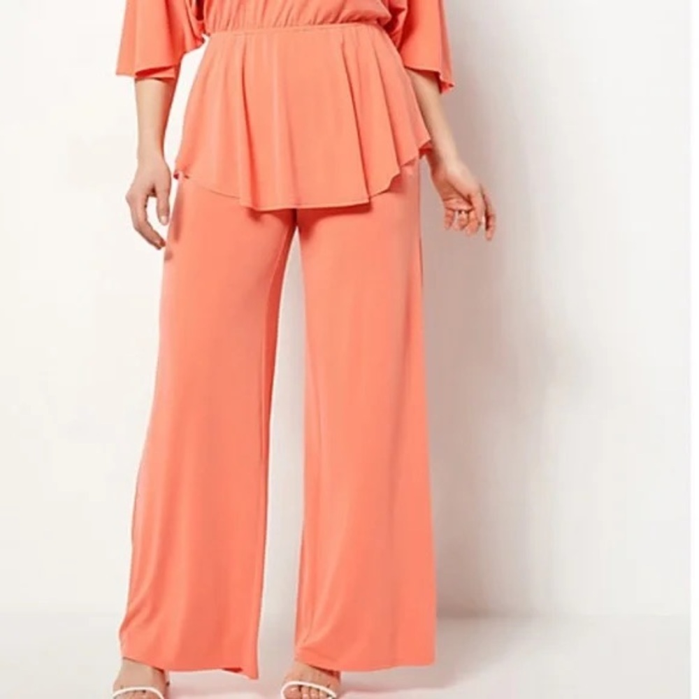 GIRL WITH CURVES Regular Wide Leg Pant  A496922